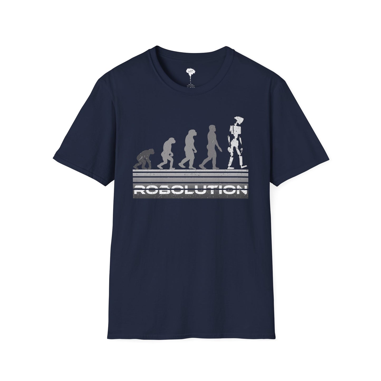 ROBOLUTION GREY SUNSET TSHIRT