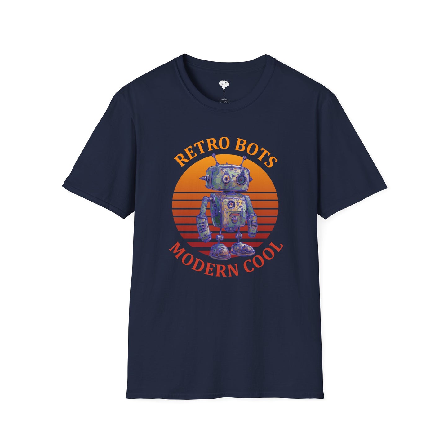 RETRO BOTS MODERN COOL TSHIRT