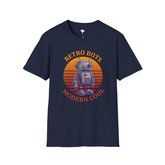 RETRO BOTS MODERN COOL TSHIRT