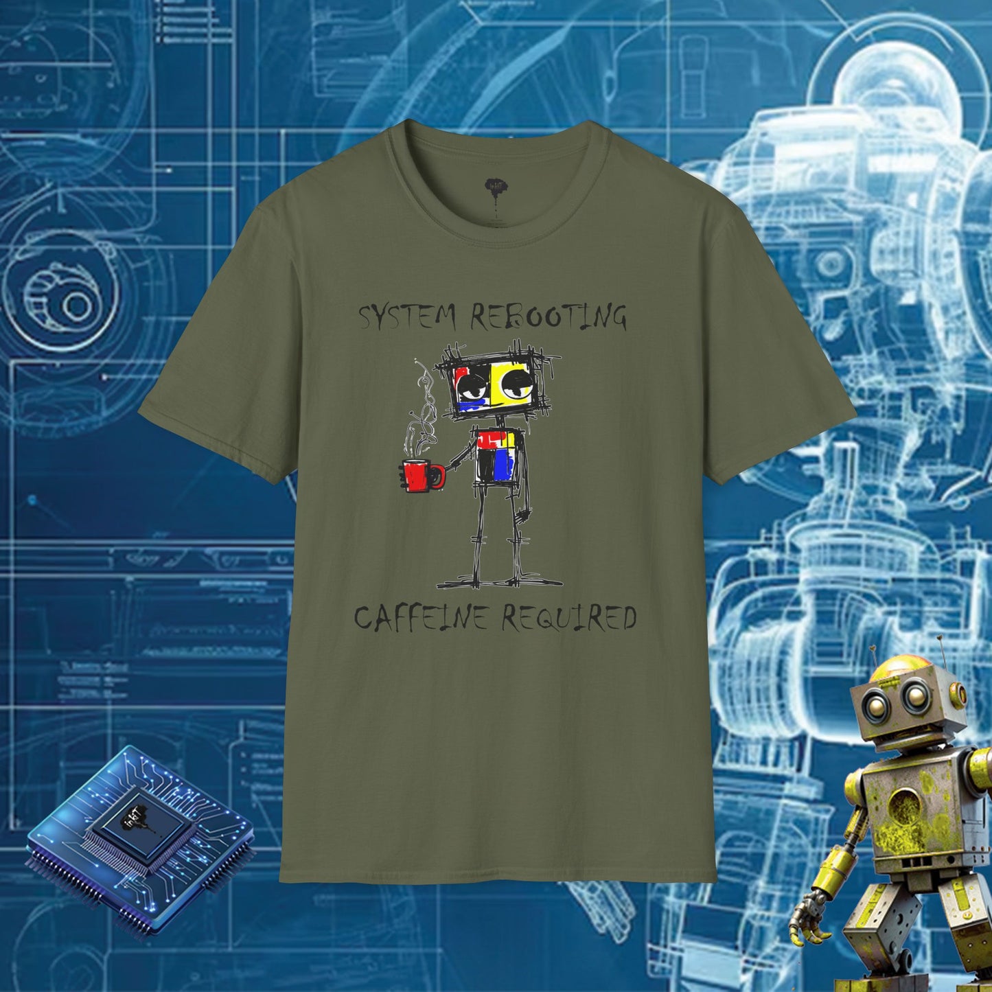 NEED CAFFIENE TSHIRT