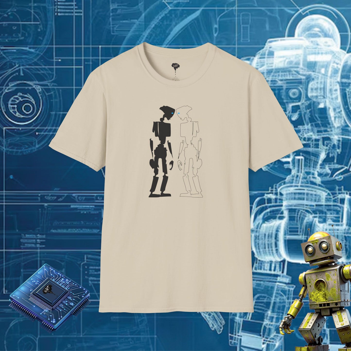 ROBOT REFLECTION TSHIRT