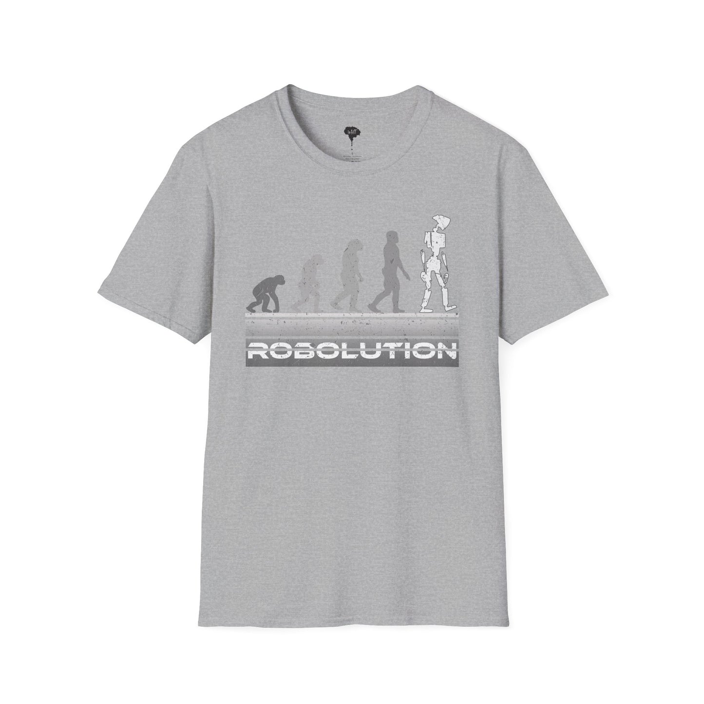 ROBOLUTION GREY SUNSET TSHIRT