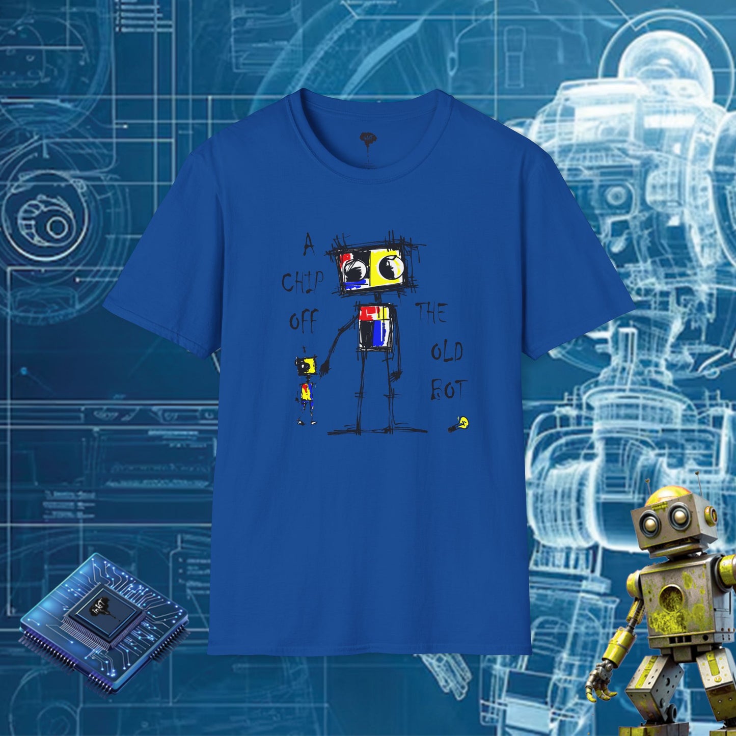 CHIP ROBOT TSHIRT