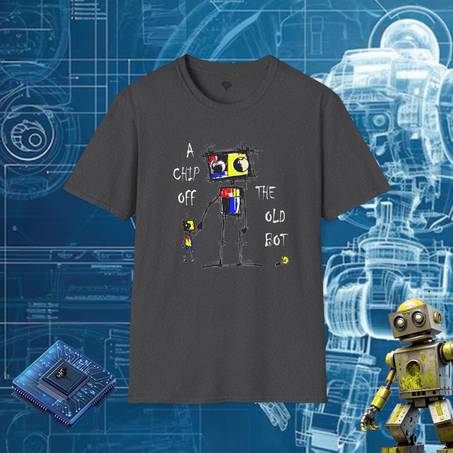 CHIP ROBOT TSHIRT