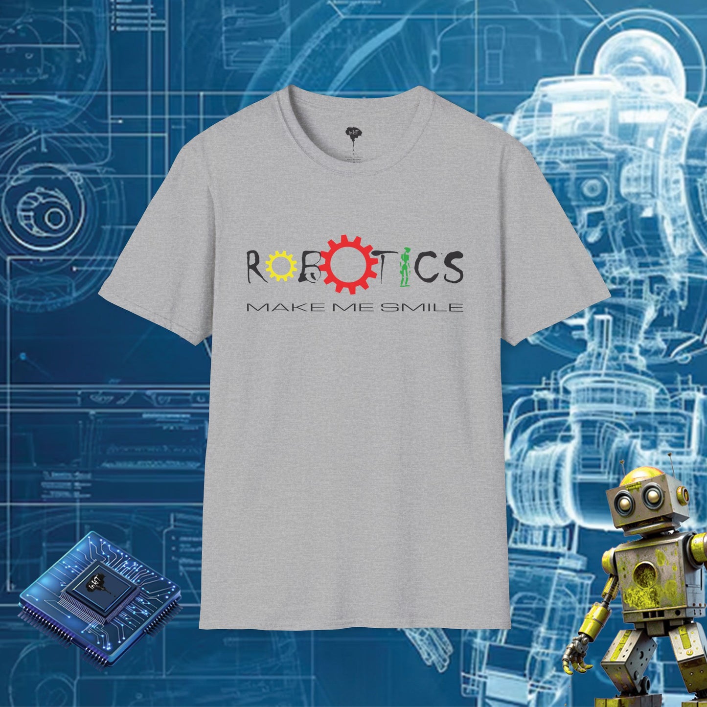 ROBOTICS MAKE ME SMILE TSHIRT