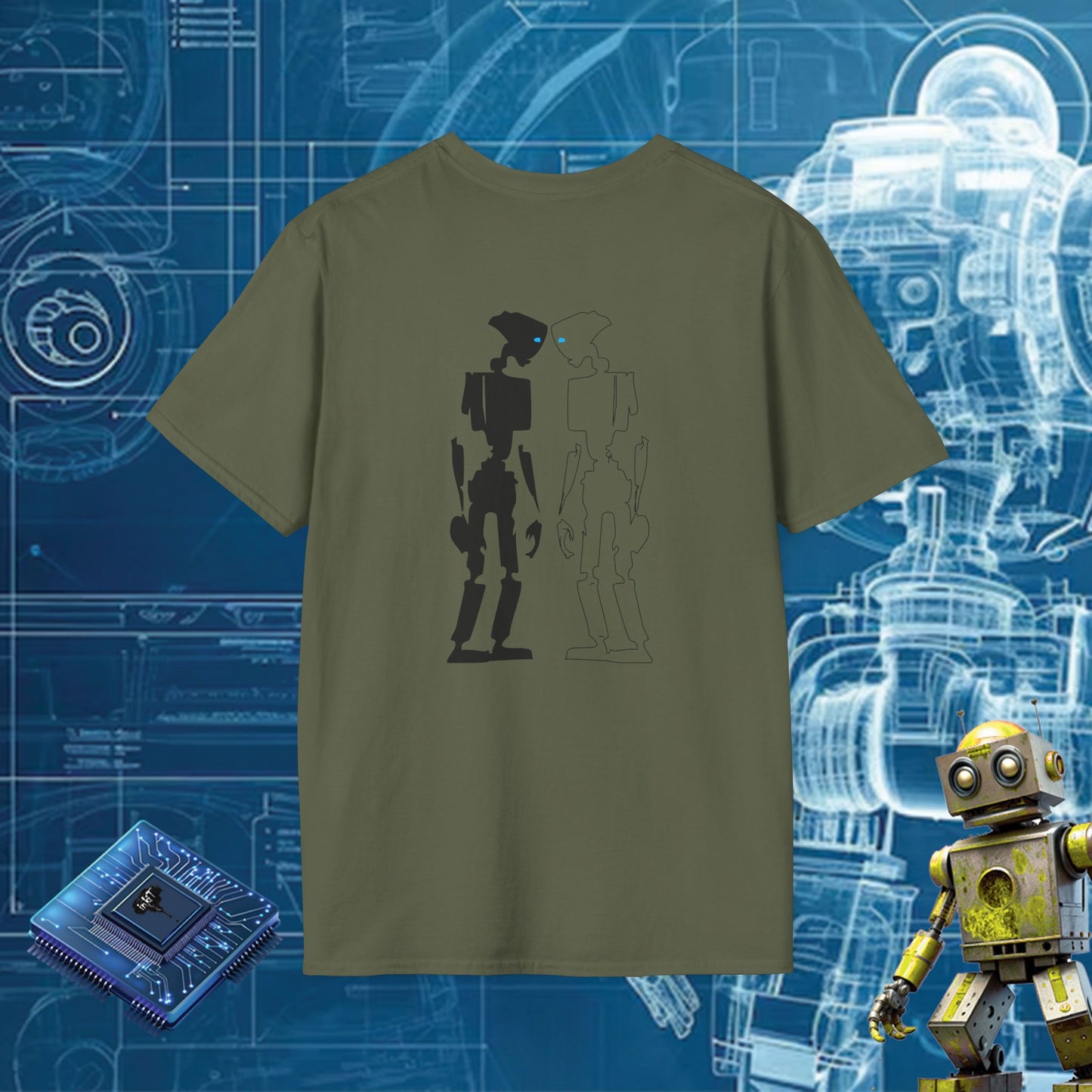 ROBOTIC/REFLECTION BACK TSHIRT
