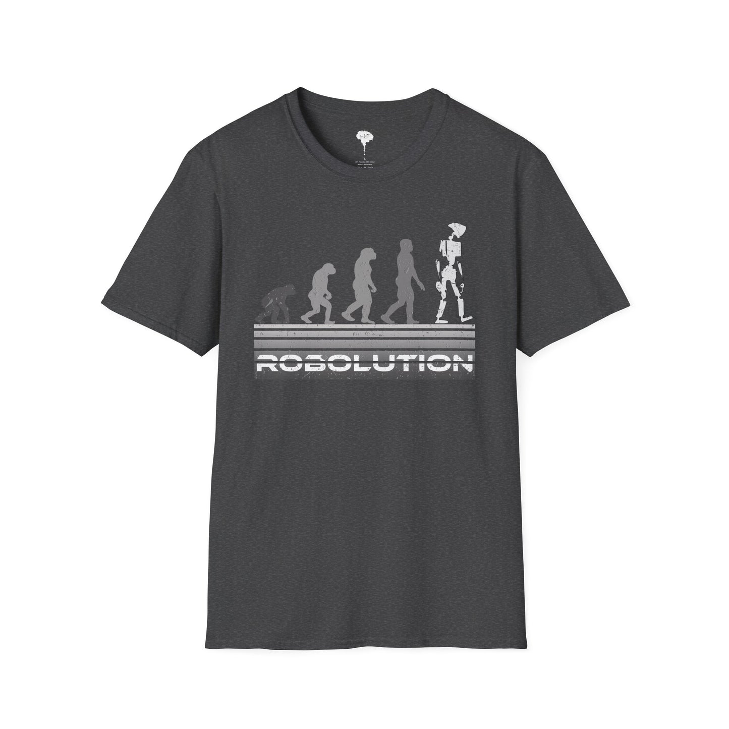 ROBOLUTION GREY SUNSET TSHIRT
