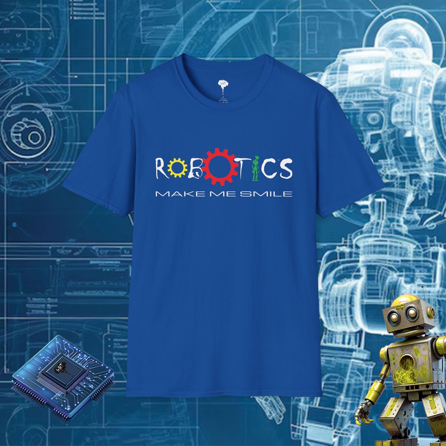 ROBOTICS MAKE ME SMILE TSHIRT
