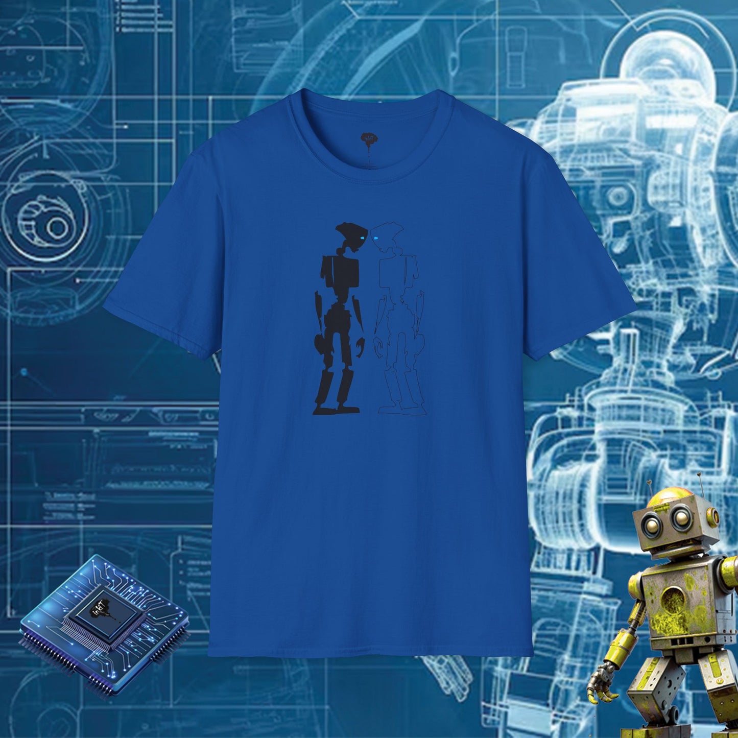 ROBOT REFLECTION TSHIRT