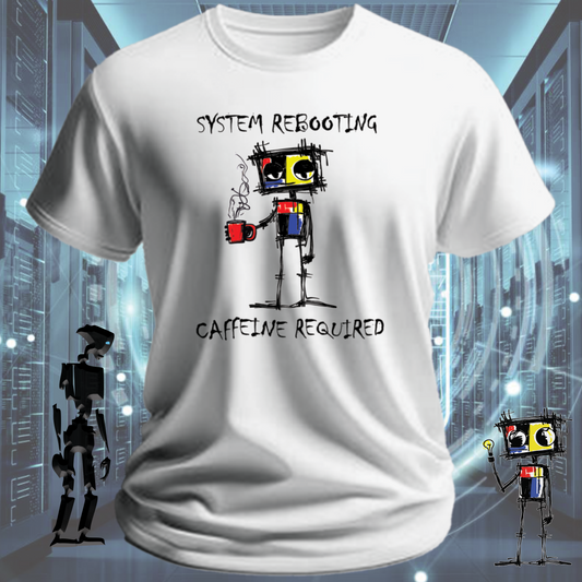 Need Caffeine funny developer t-shirt for engineers and IT professionals — inkit.design