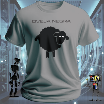Oveja Negra 1 graphic t-shirt for the independently minded — detail view | inkit.design