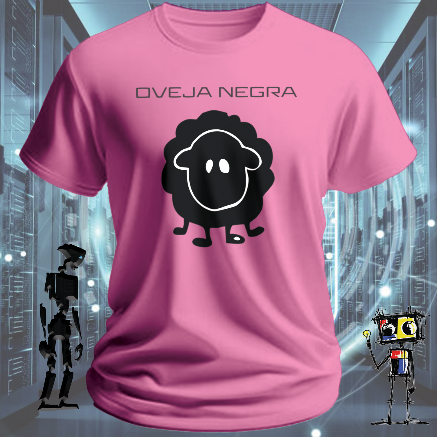 Oveja Negra 2 graphic t-shirt for the independently minded — product detail | inkit.design