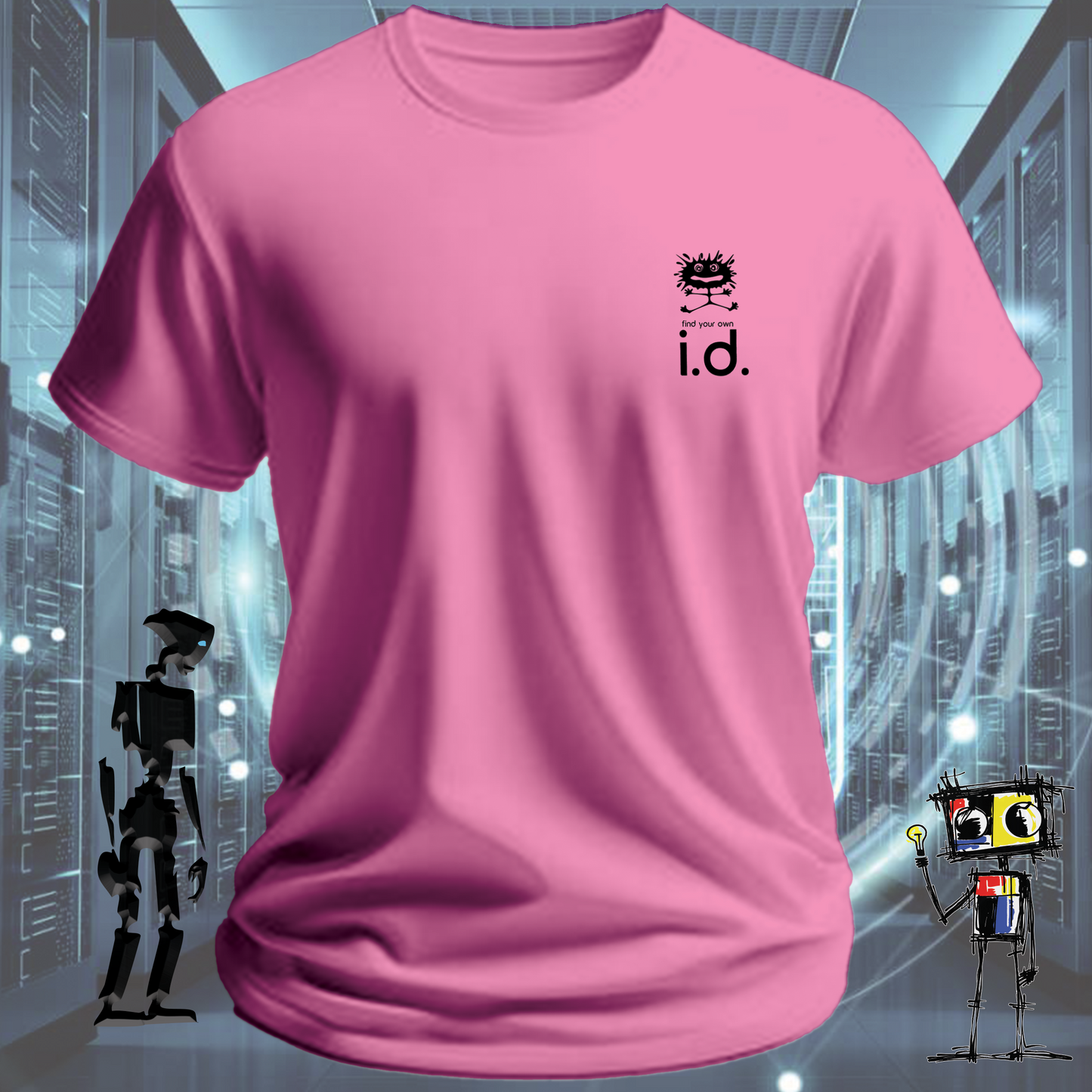 Find Your Own graphic t-shirt for independent thinkers and engineers — product detail | inkit.design