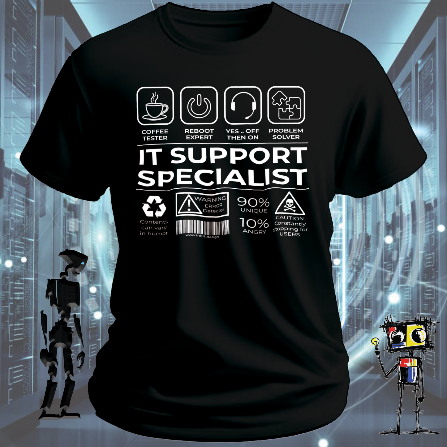 IT SUPPORT SPECIALIST TSHIRT