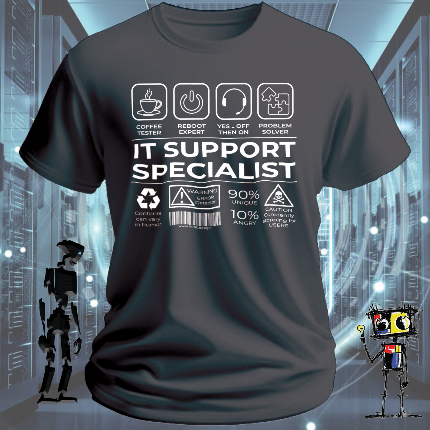 IT SUPPORT SPECIALIST TSHIRT