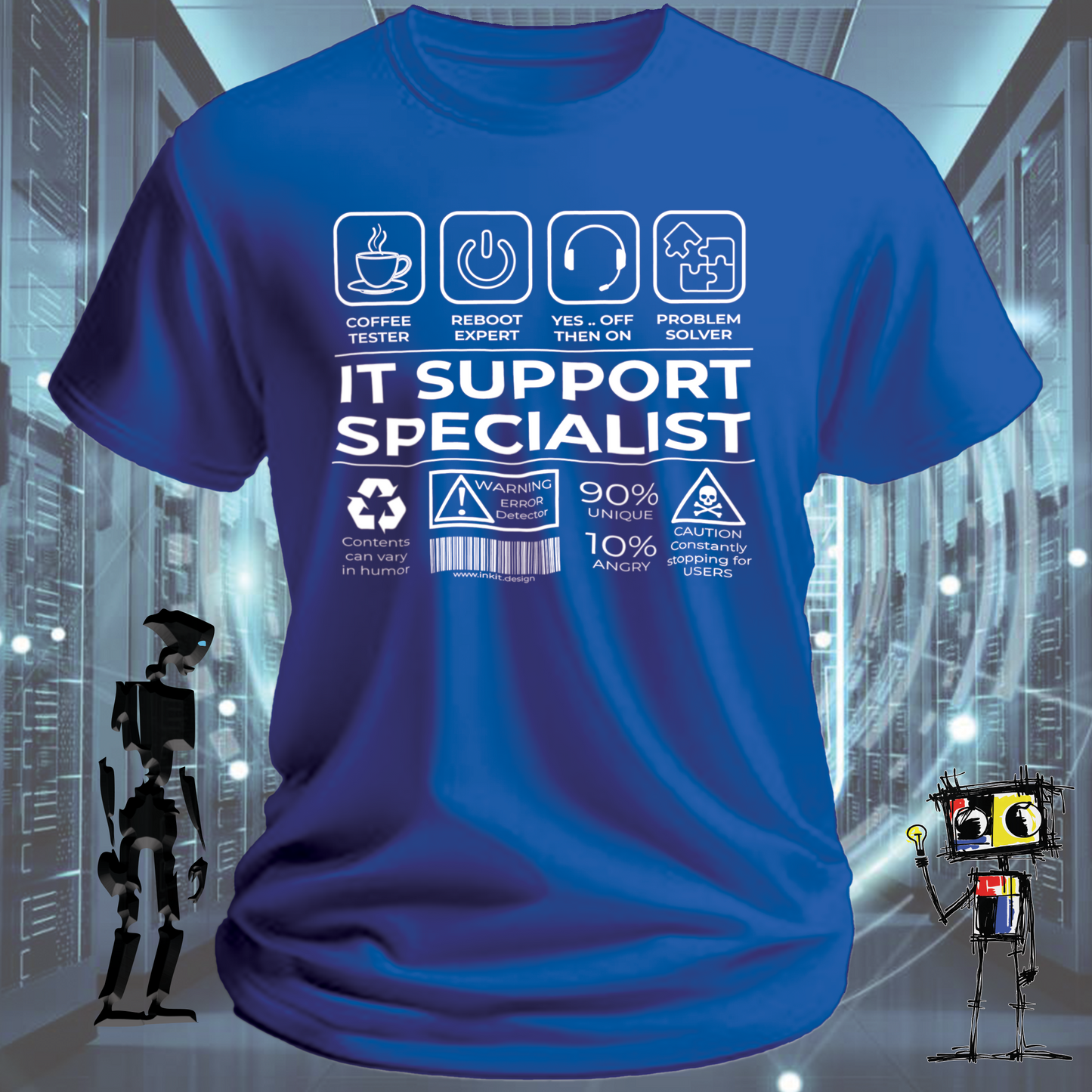 IT SUPPORT SPECIALIST TSHIRT