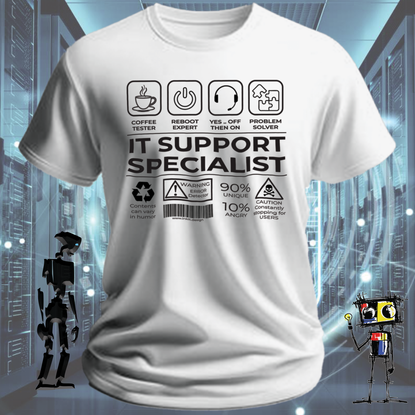 IT SUPPORT SPECIALIST TSHIRT