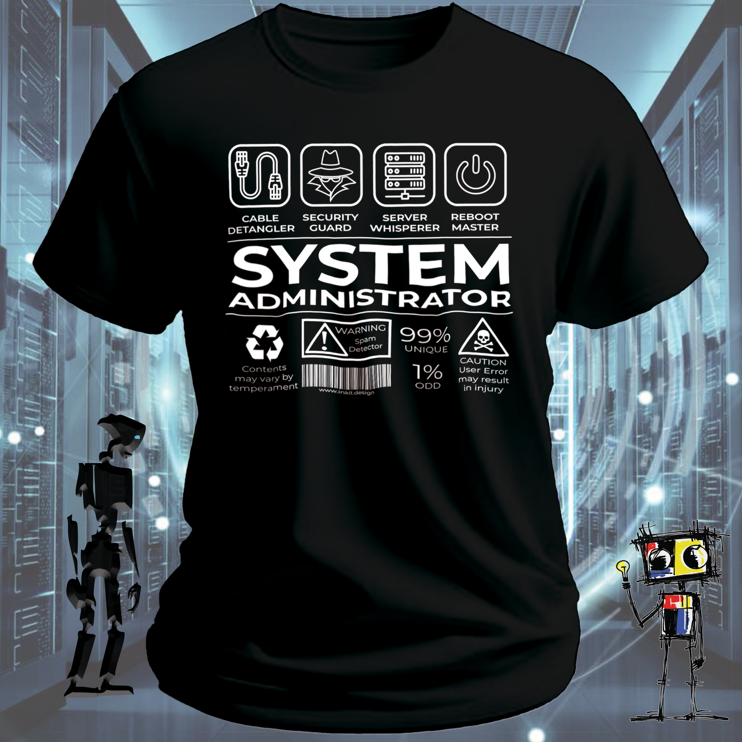 SYSTEM ADMINISTRATOR TSHIRT