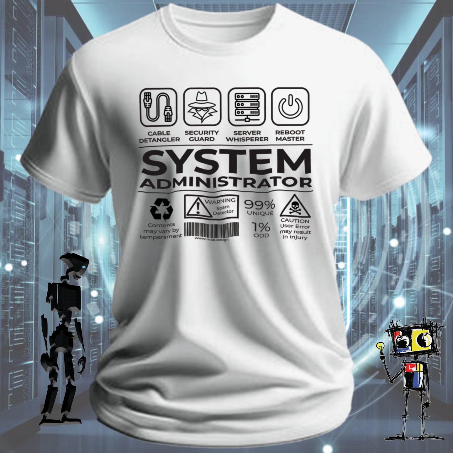 SYSTEM ADMINISTRATOR TSHIRT