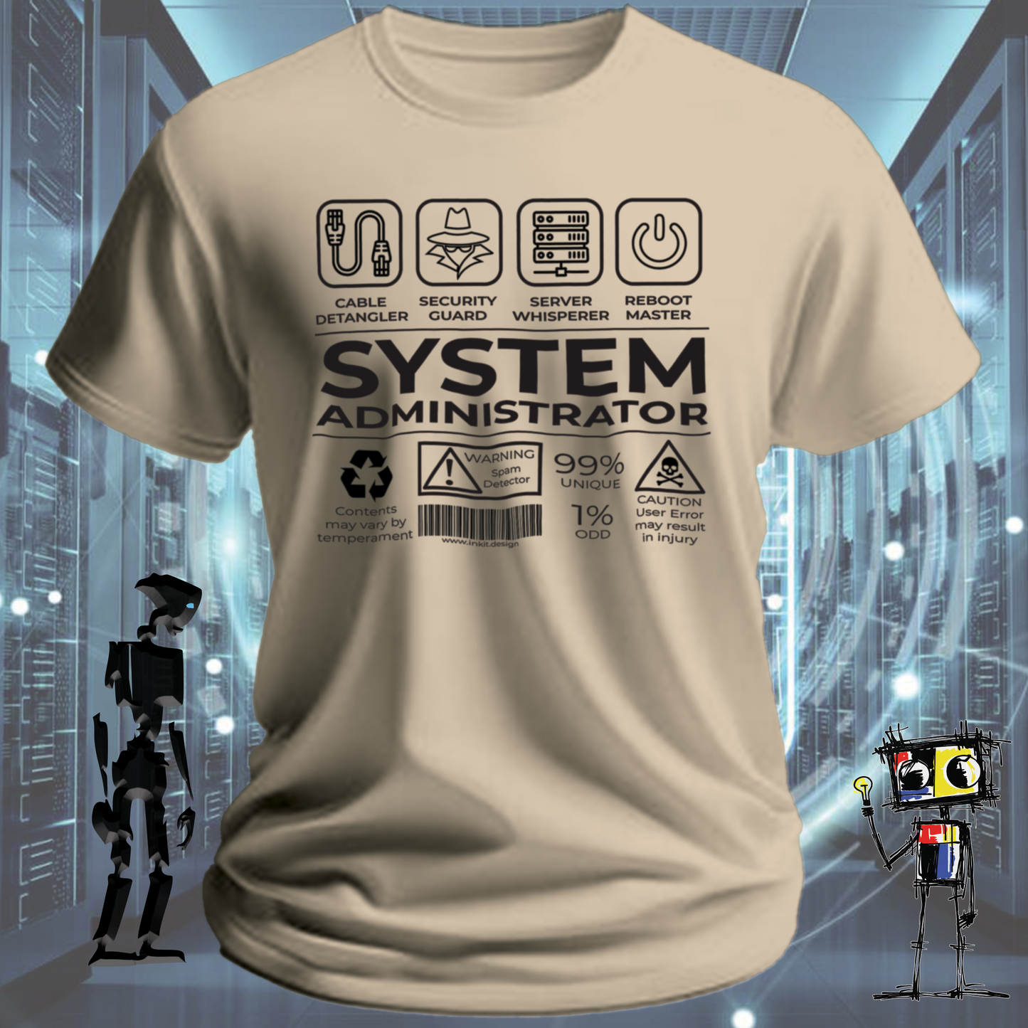SYSTEM ADMINISTRATOR TSHIRT