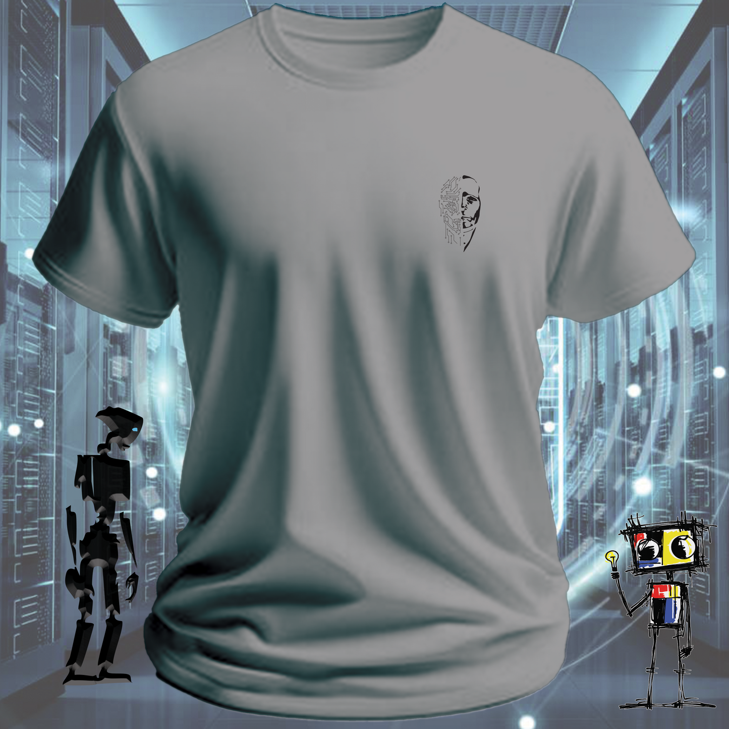 SMALL LOGO AI&U TSHIRT