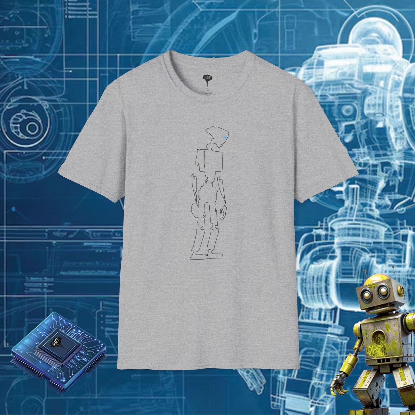 ROBOT OUTLINE TSHIRT