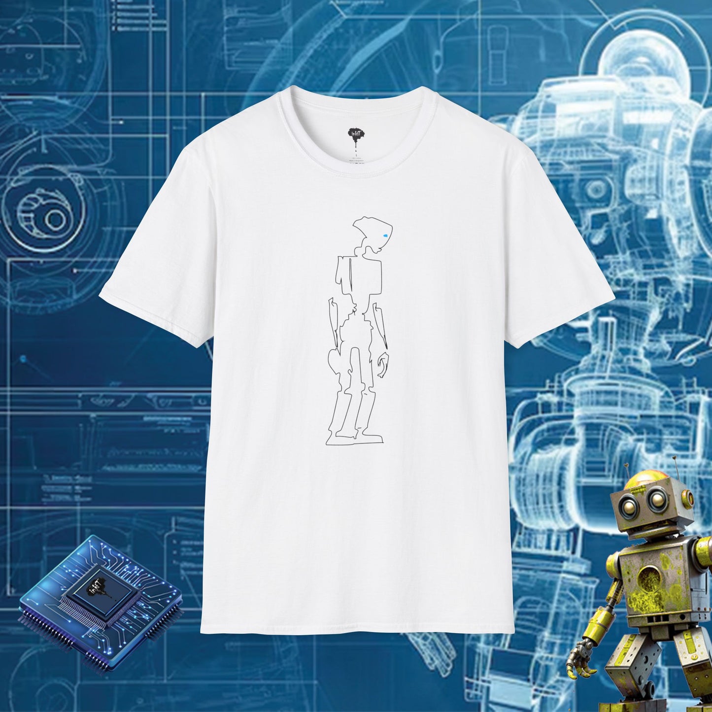 ROBOT OUTLINE TSHIRT