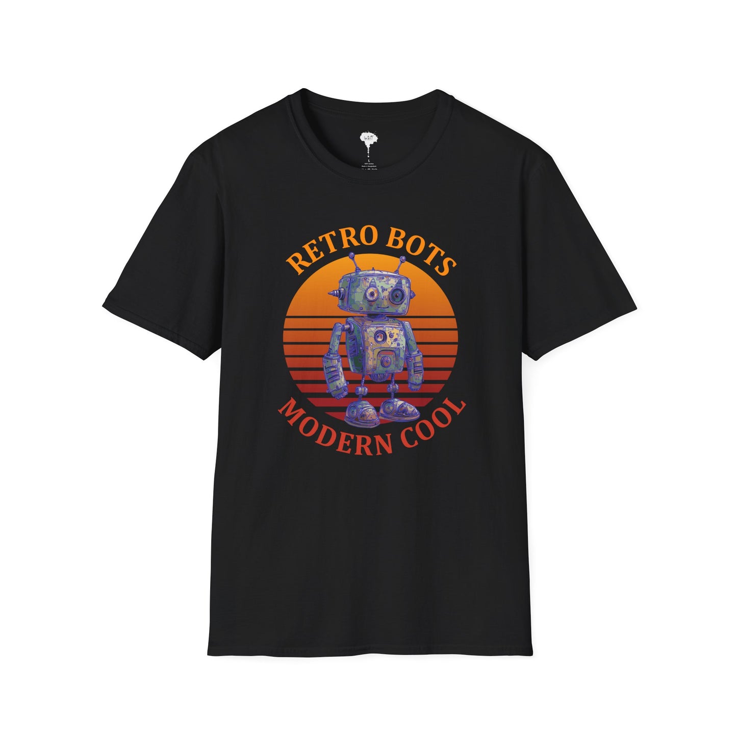 RETRO BOTS MODERN COOL TSHIRT