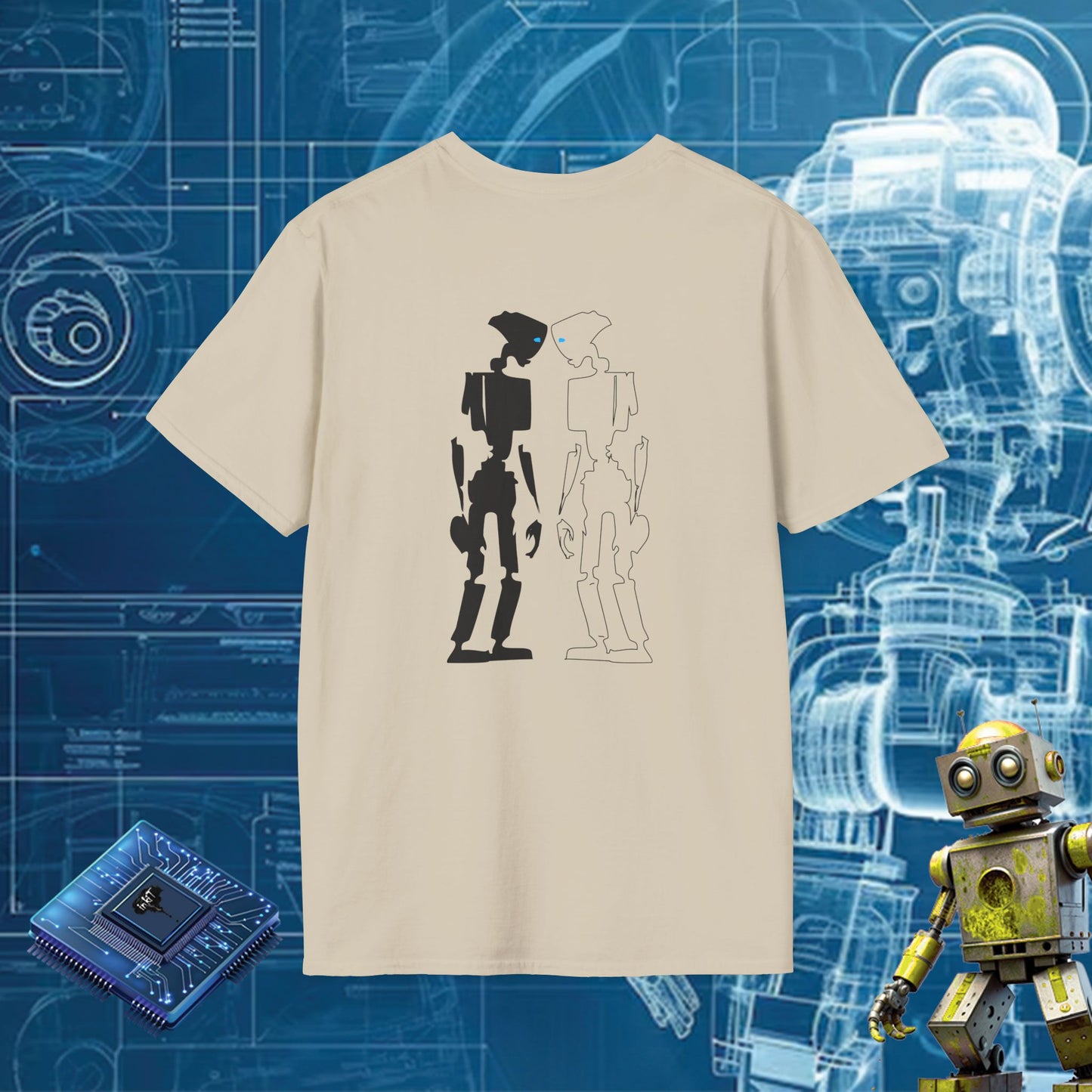 ROBOTIC/REFLECTION BACK TSHIRT