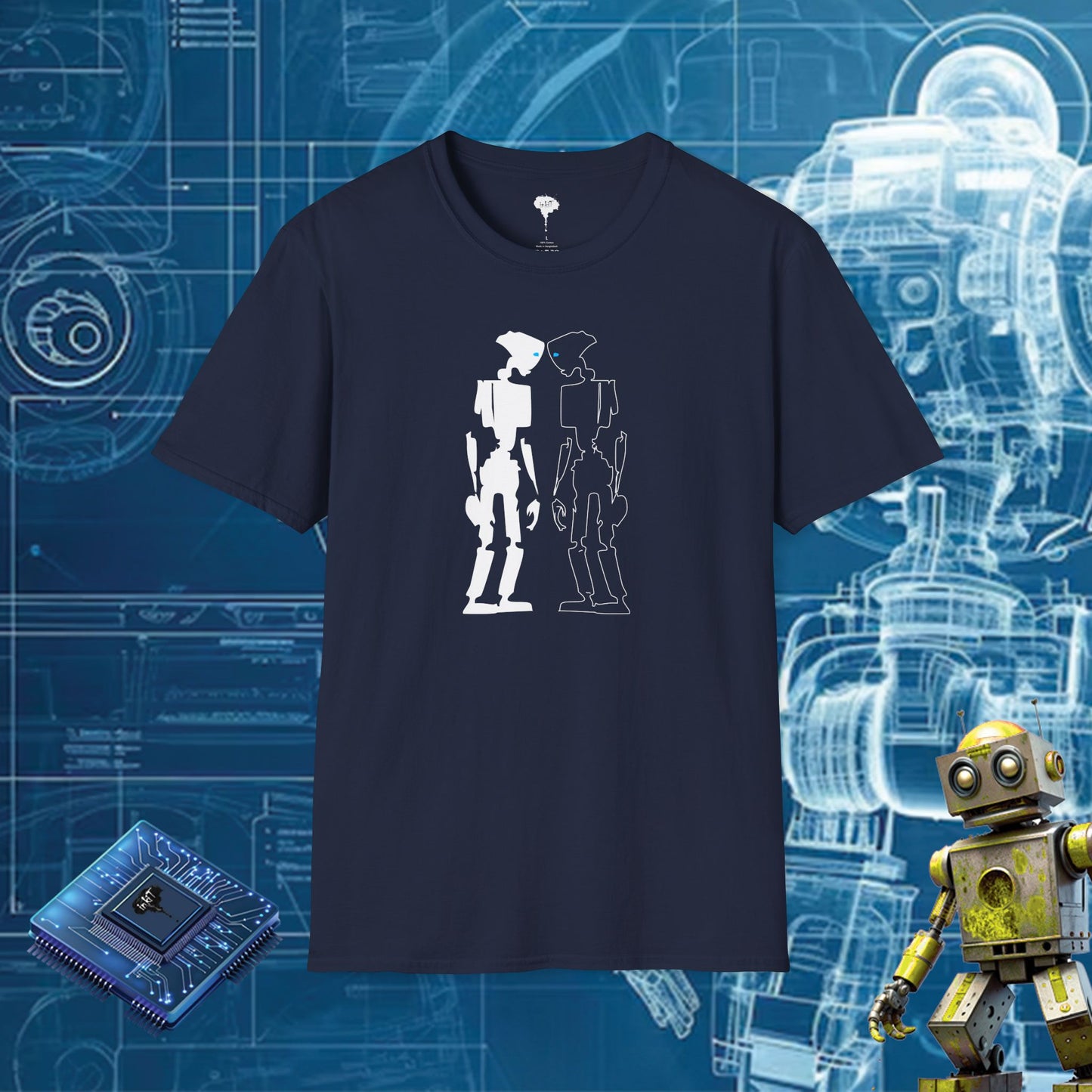 ROBOT REFLECTION TSHIRT