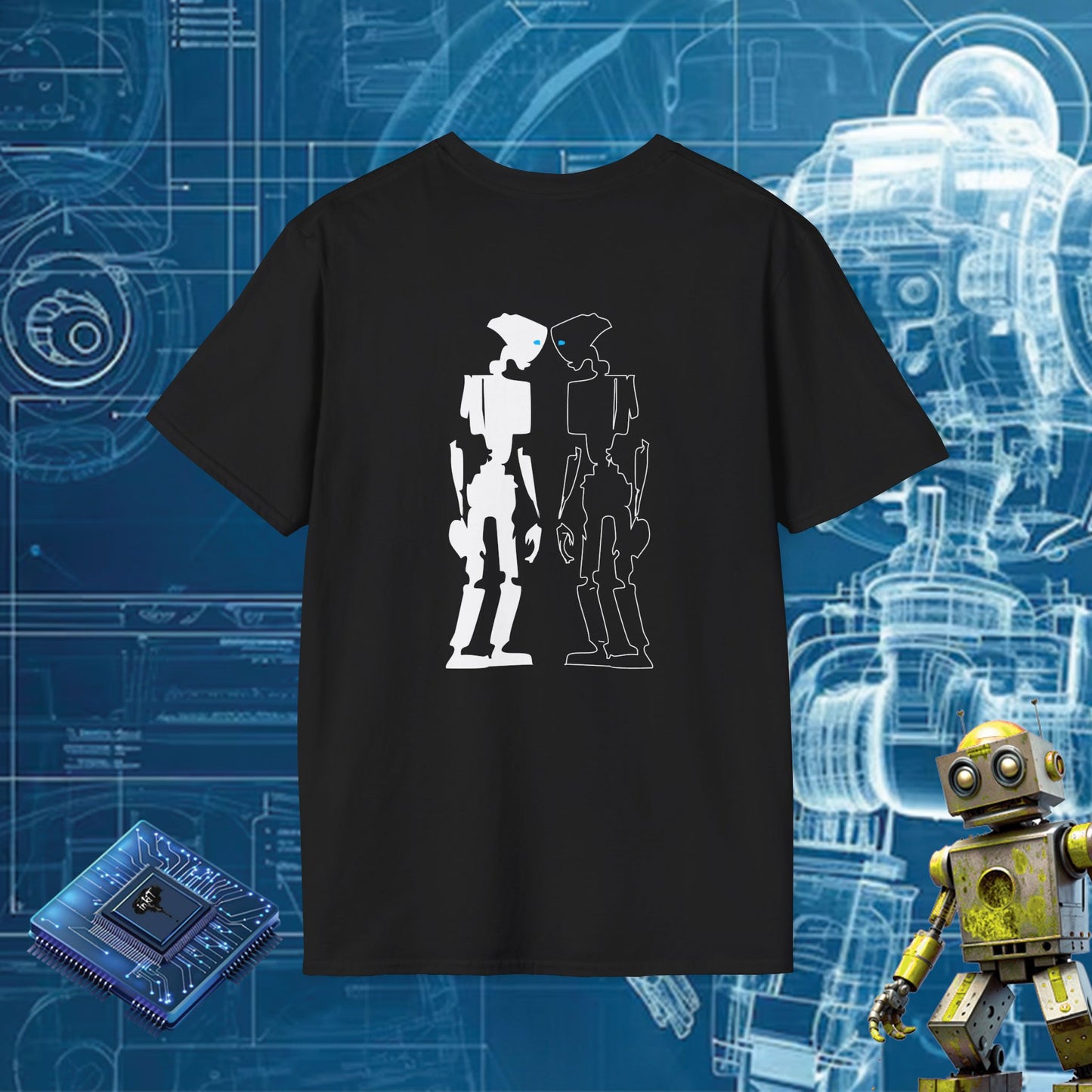 ROBOTIC/REFLECTION BACK TSHIRT