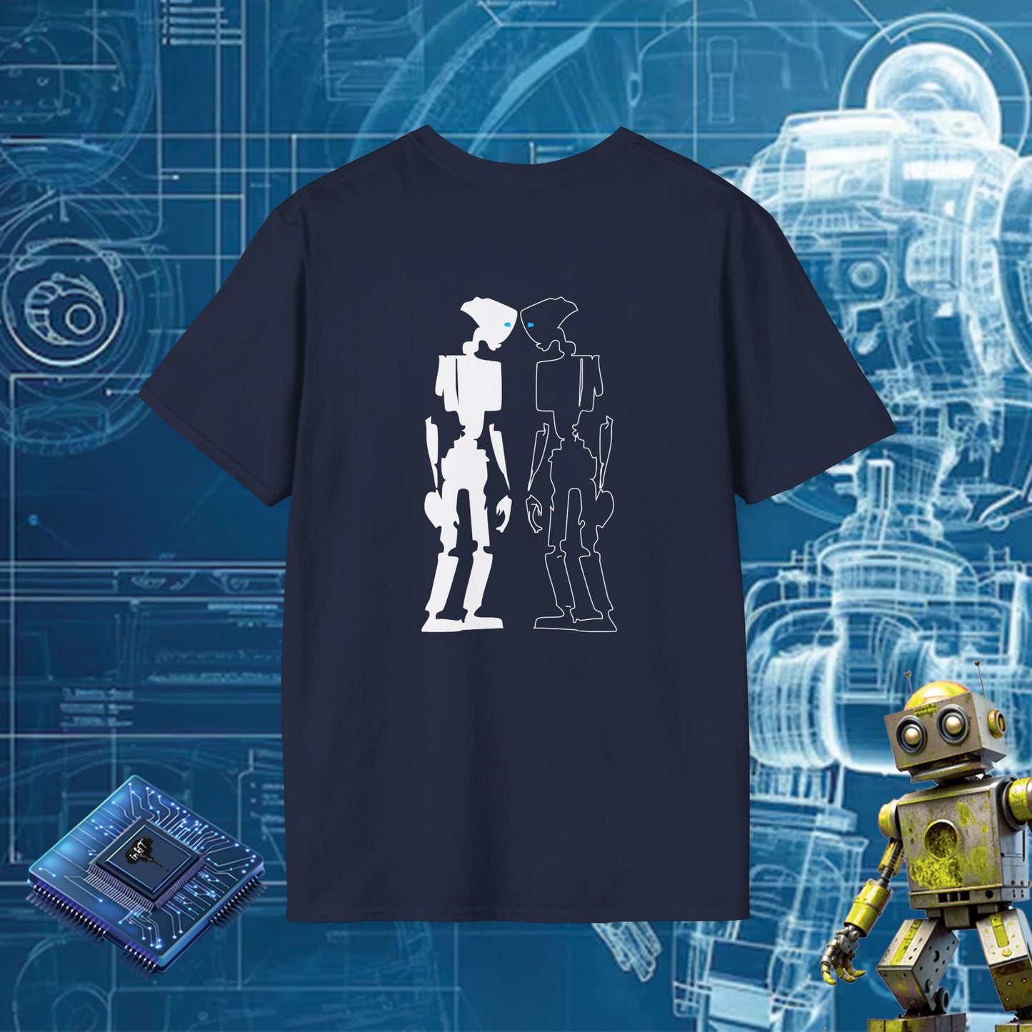 ROBOTIC/REFLECTION BACK TSHIRT