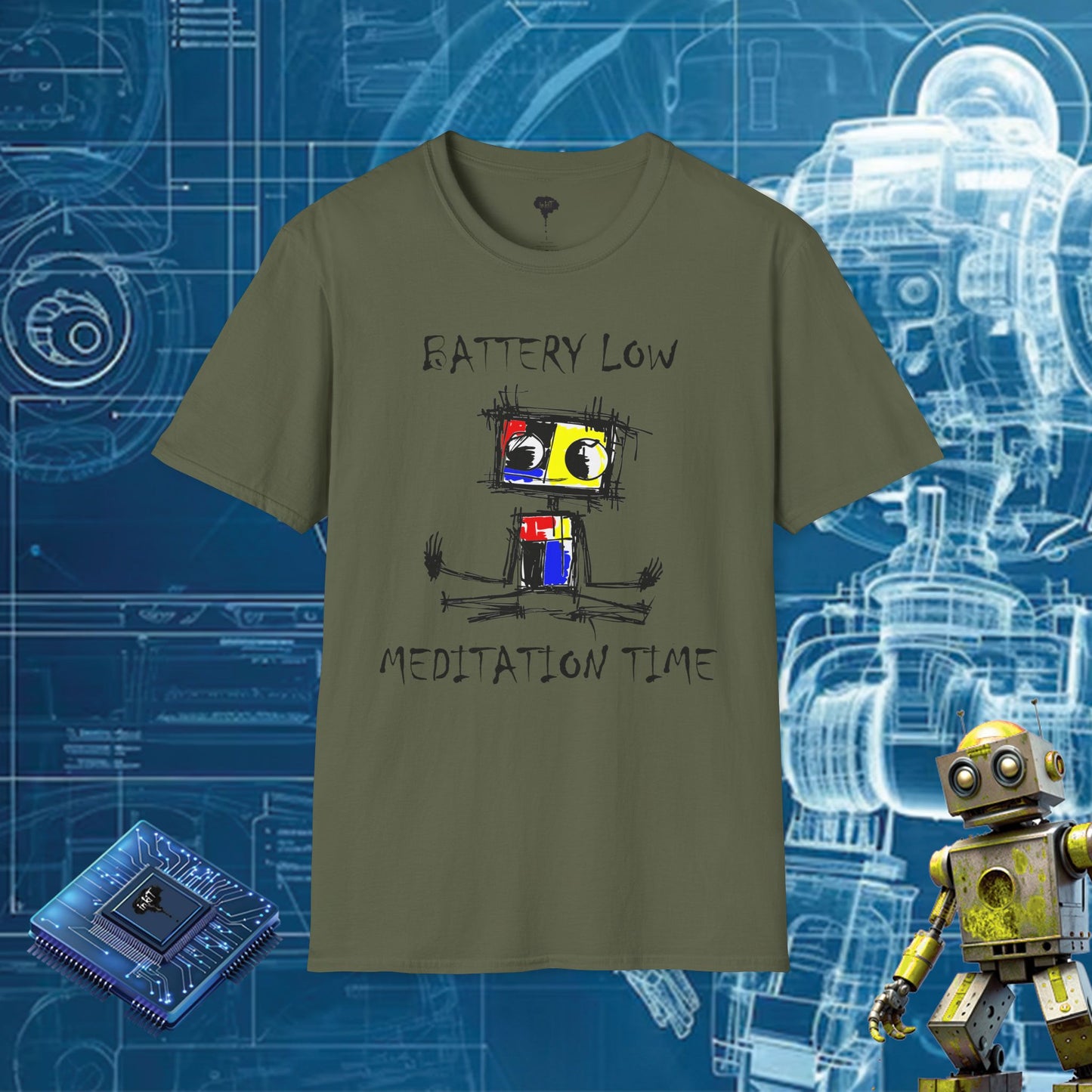 BATTERY LOW TSHIRT