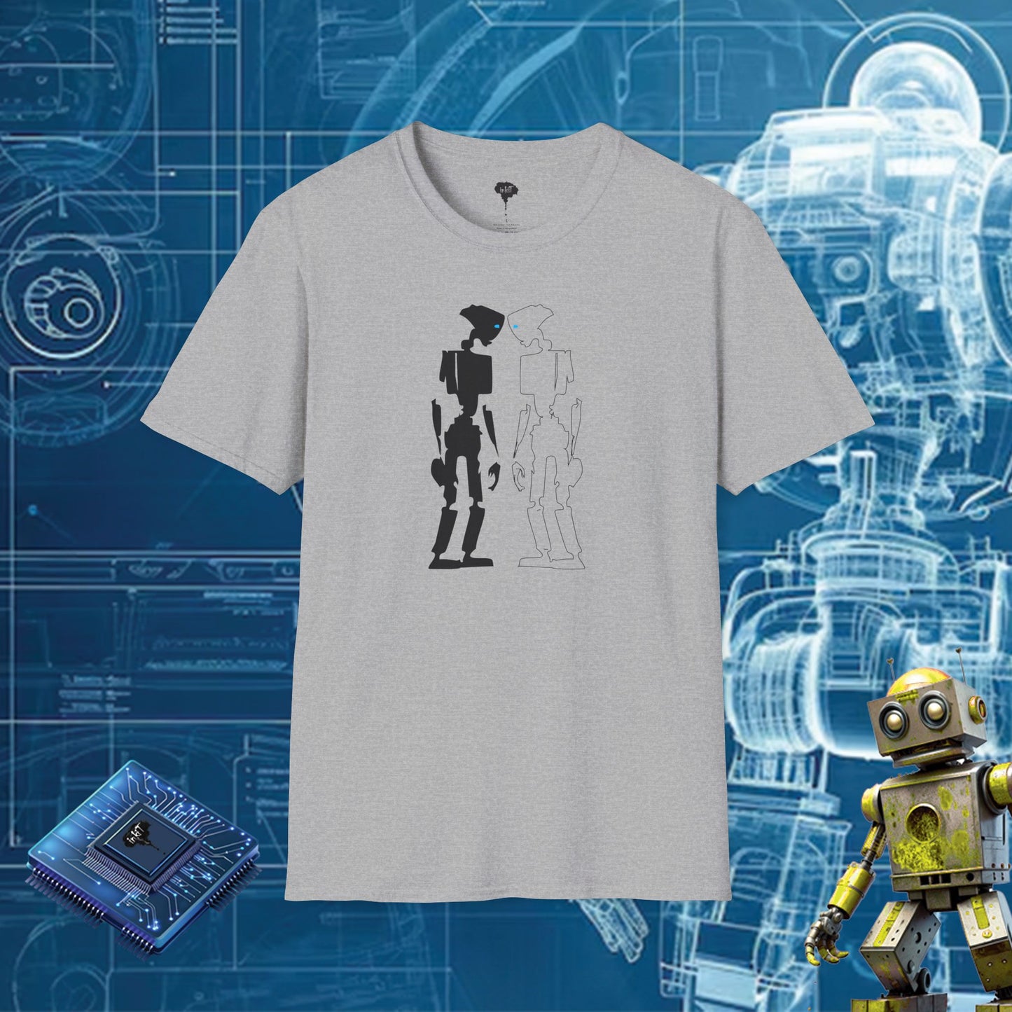 ROBOT REFLECTION TSHIRT