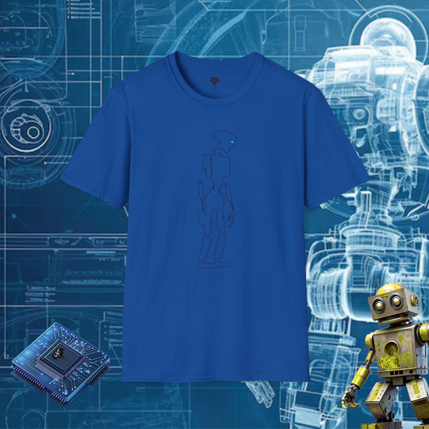 ROBOT OUTLINE TSHIRT