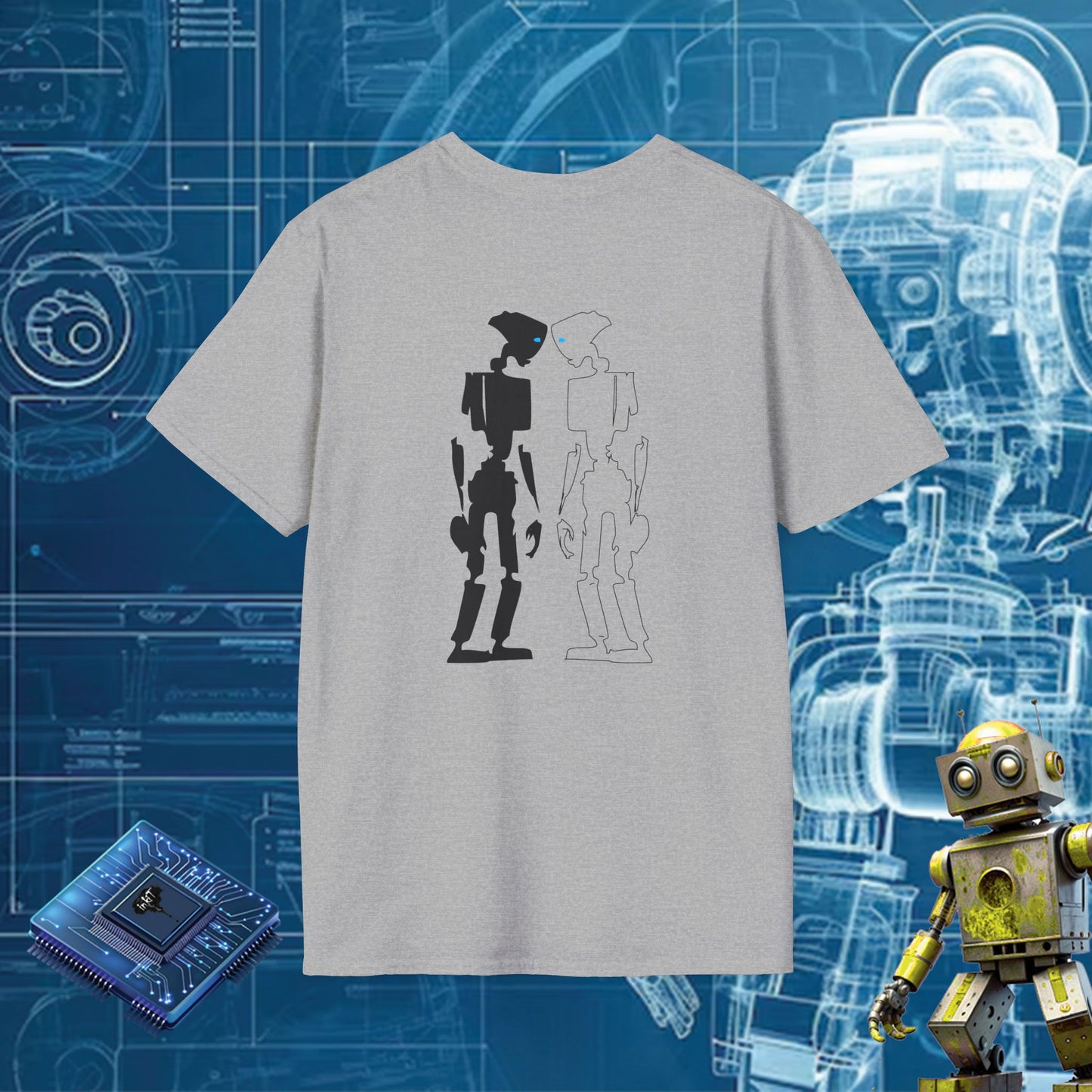 ROBOTIC/REFLECTION BACK TSHIRT