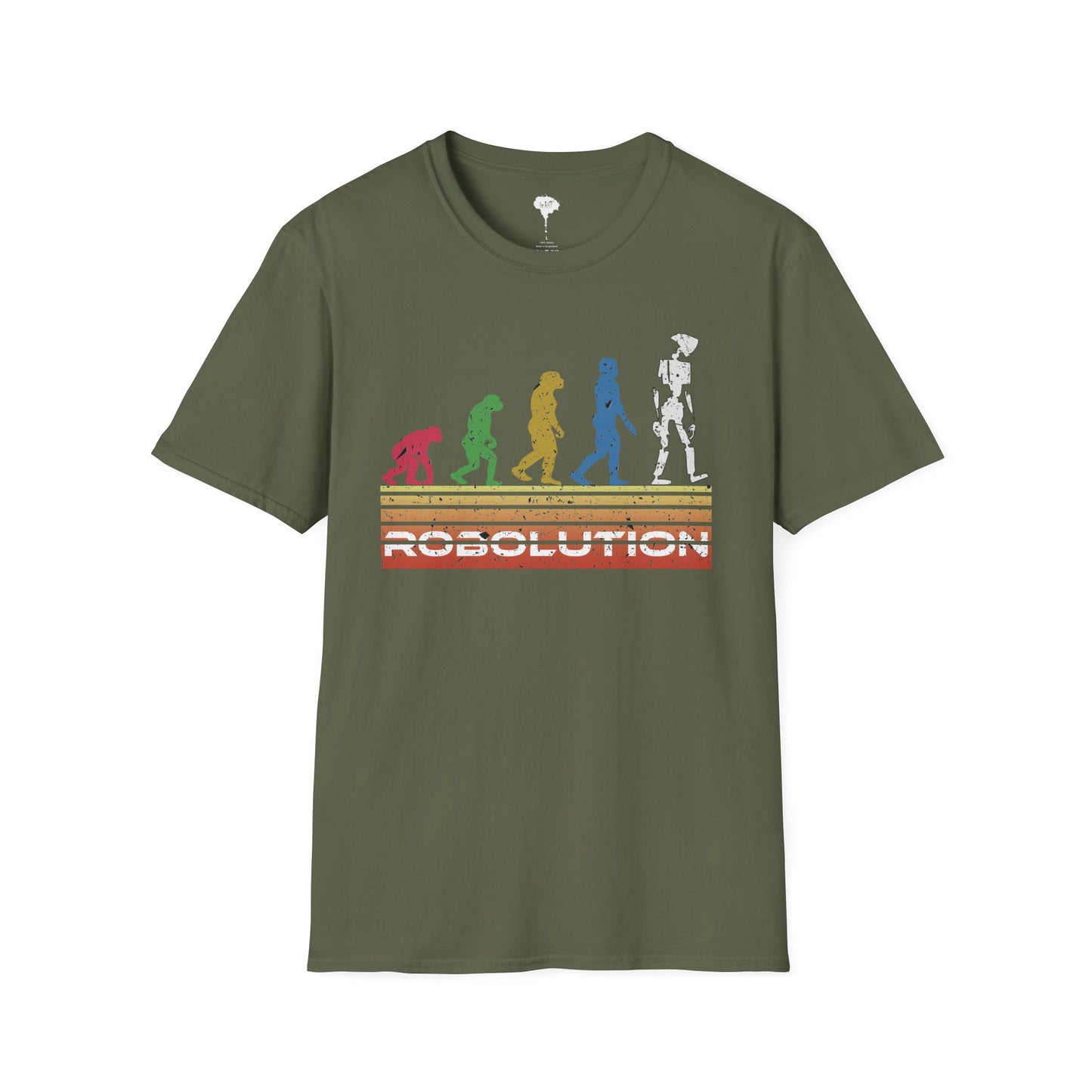 ROBOLUTION RETRO SUNSET TSHIRT
