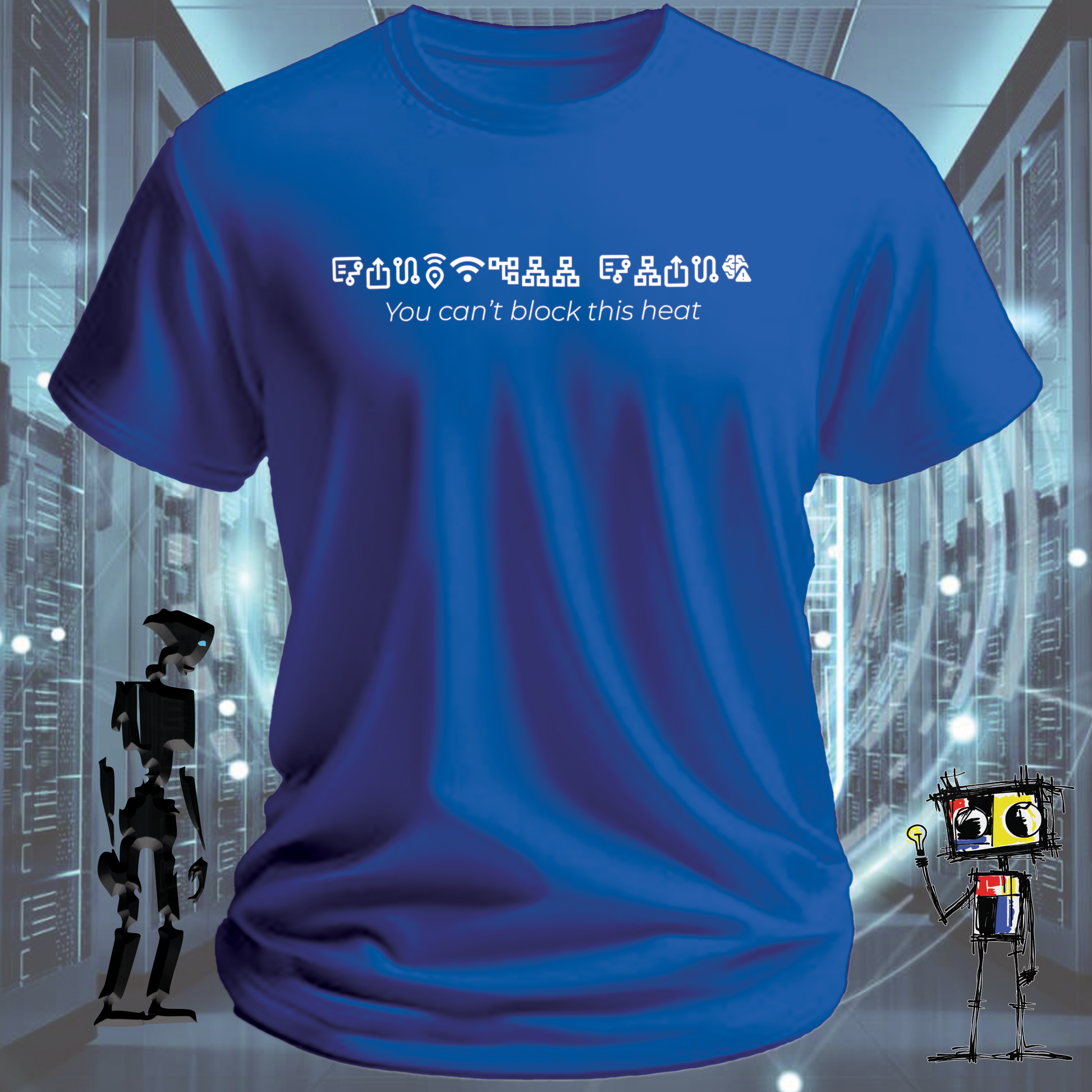 FIREWALL FLIRT TG TSHIRT — graphic t-shirt from InkiT Design