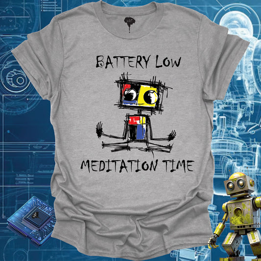 BATTERY LOW TSHIRT