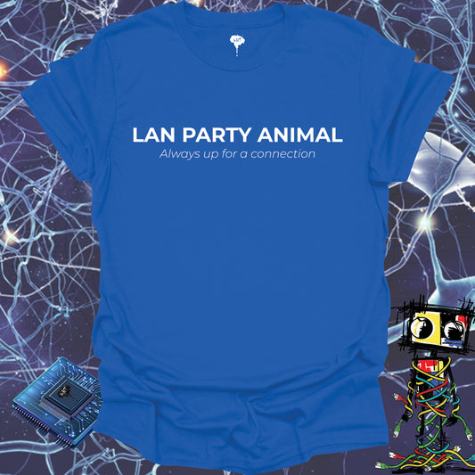 LAN PARTY ANIMAL TSHIRT