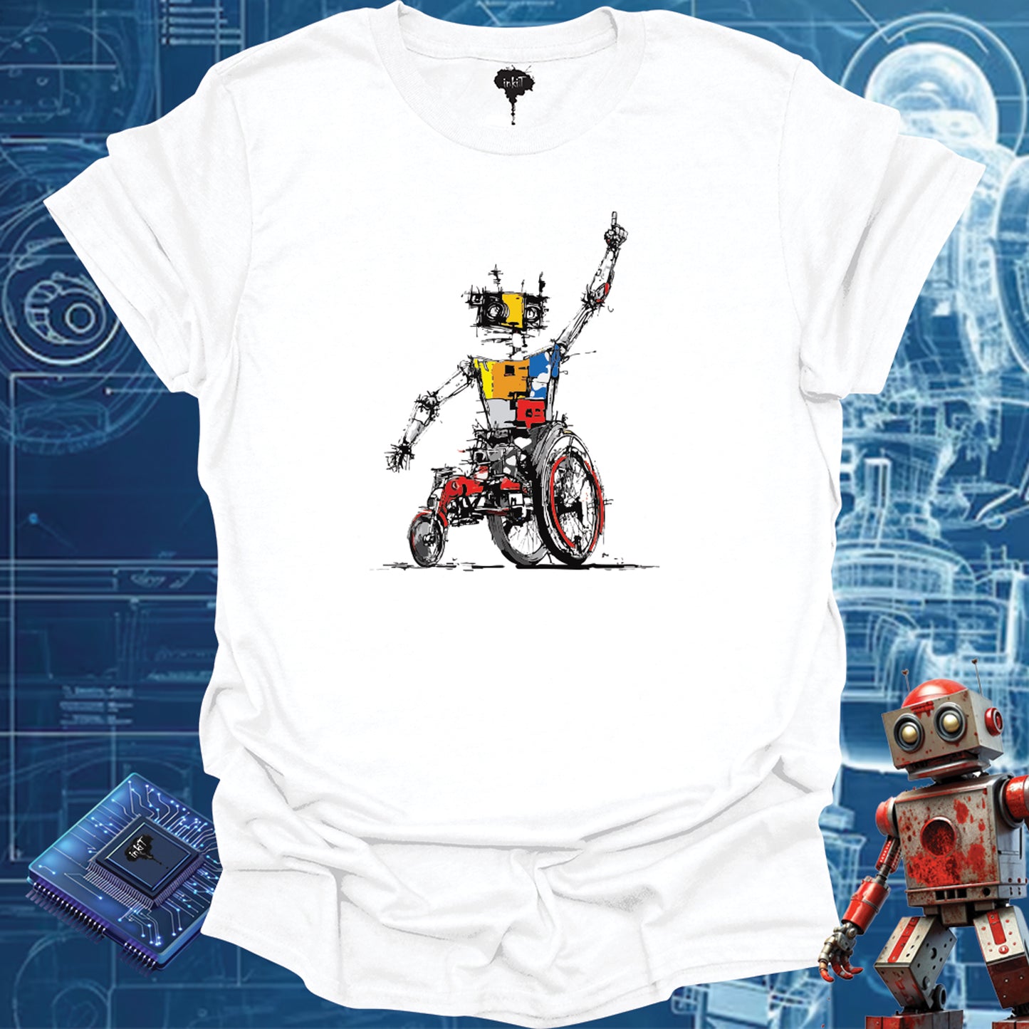 ROBO WHEELS TSHIRT