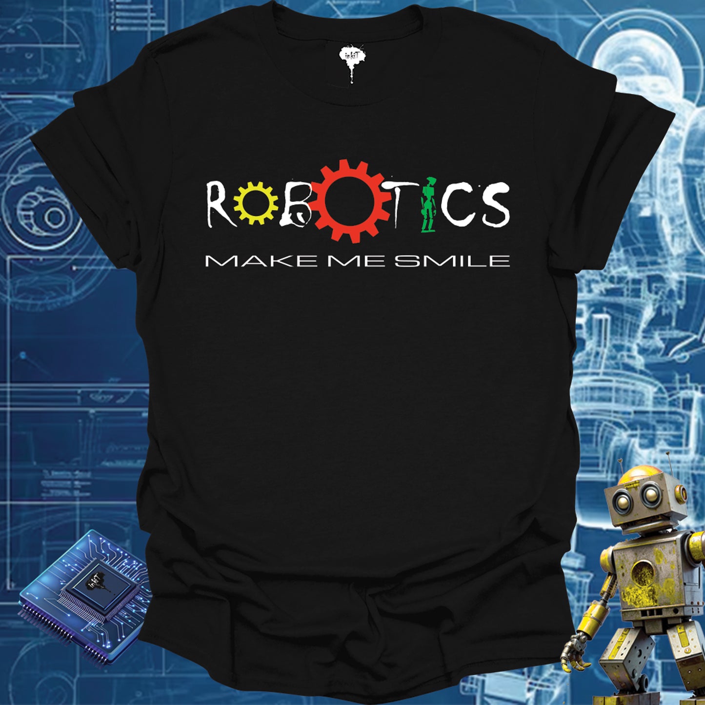 ROBOTICS MAKE ME SMILE TSHIRT